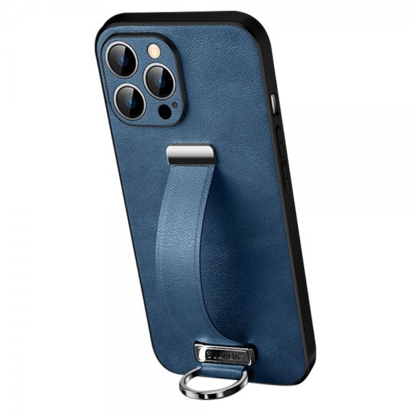 Sulada iPhone 14 Pro Skal Fashion Series Blå
