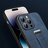 Sulada iPhone 14 Pro Skal Fashion Series Blå