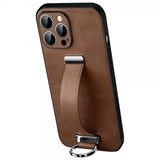 Sulada iPhone 14 Pro Skal Fashion Series Brun