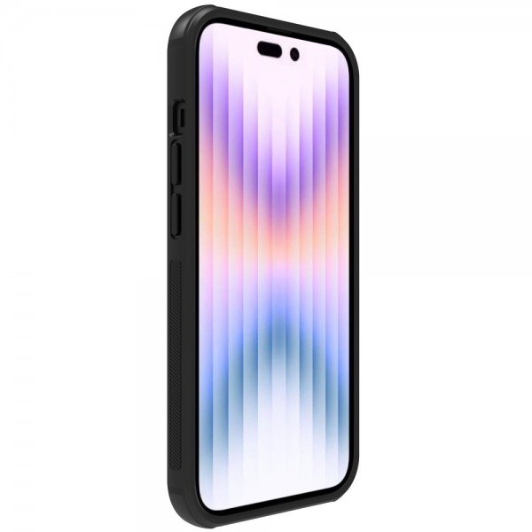 Nillkin iPhone 14 Pro Skal Frosted Shield Pro MagSafe Svart