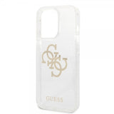Guess iPhone 14 Pro Skal Full Glitter Transparent
