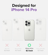 Ringke iPhone 14 Pro Skal Fusion Bumper Clear