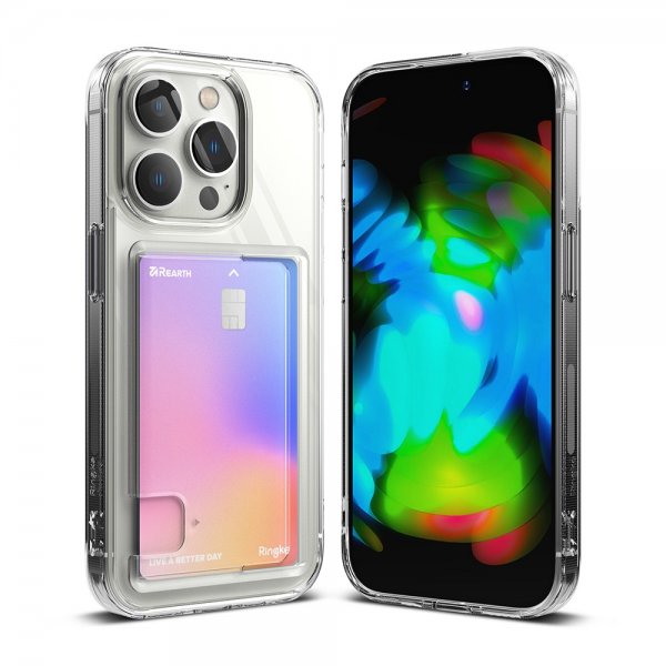 Ringke iPhone 14 Pro Skal Fusion Card Clear