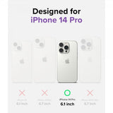 Ringke iPhone 14 Pro Skal Fusion Matte Smoke Black