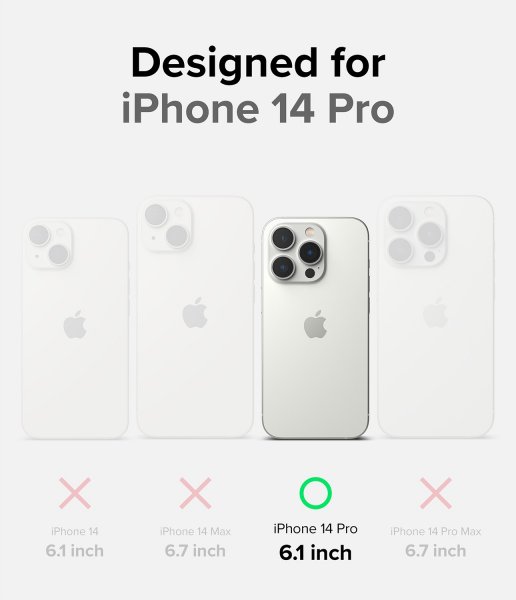 Ringke iPhone 14 Pro Skal Fusion X Camo Black