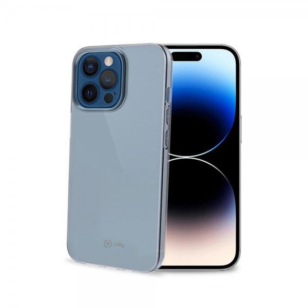 Celly iPhone 14 Pro Skal GELSKIN Transparent
