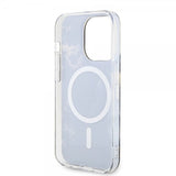 Guess iPhone 14 Pro Skal Golden Marble MagSafe Svart