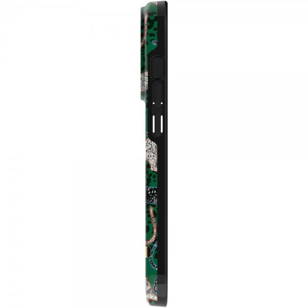 Richmond & Finch iPhone 14 Pro Skal Green Leopard