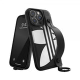 Adidas iPhone 14 Pro Skal Handstrap Case Svart Vit