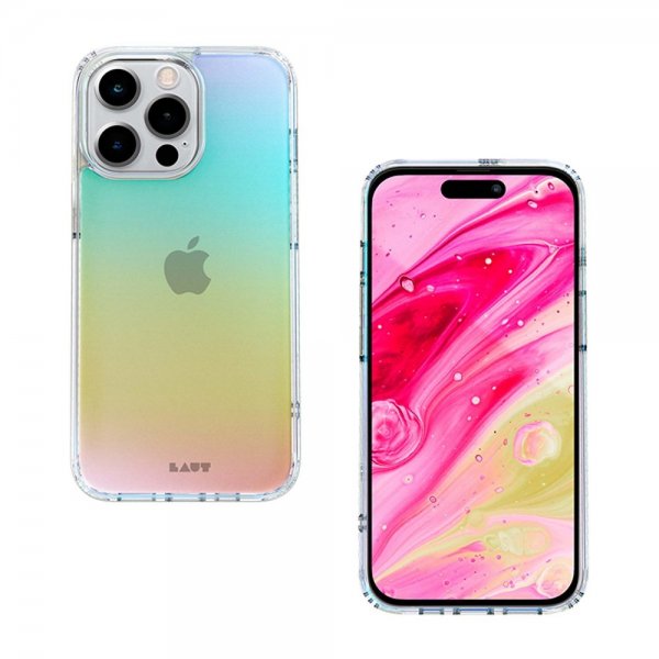 LAUT iPhone 14 Pro Skal Holo Pearl