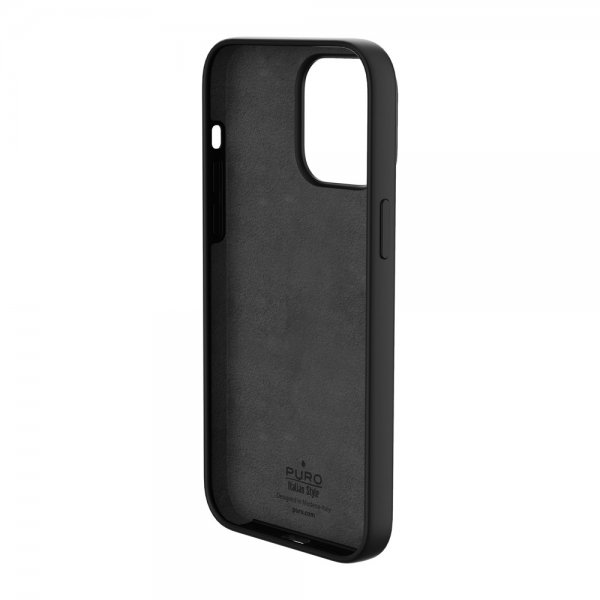 Puro iPhone 14 Pro Skal Icon Svart