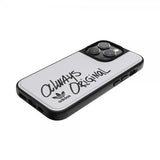 Adidas iPhone 14 Pro Skal Inlay Embroidery Case Vit Svart