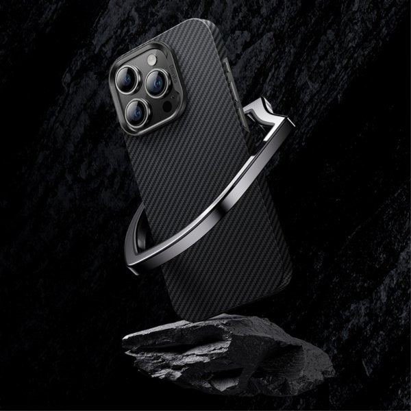 Benks iPhone 14 Pro Skal Kevlar MagSafe Svart