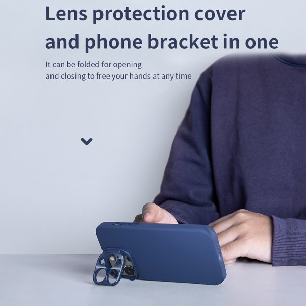 Nillkin iPhone 14 Pro Skal LensWing MagSafe Lila