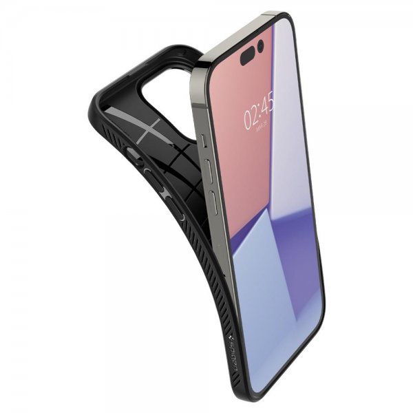 Spigen iPhone 14 Pro Skal Liquid Air Matte Black
