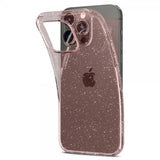 Spigen iPhone 14 Pro Skal Liquid Crystal Glitter Rose Quartz