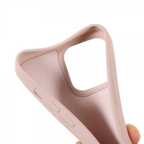 X-Level iPhone 14 Pro Skal Liquid Silicone Beige