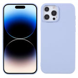 X-Level iPhone 14 Pro Skal Liquid Silicone Lila