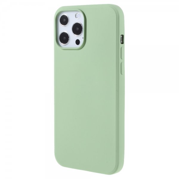 X-Level iPhone 14 Pro Skal Liquid Silicone Ljusgrön