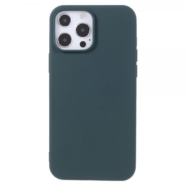 X-Level iPhone 14 Pro Skal Liquid Silicone Petrol