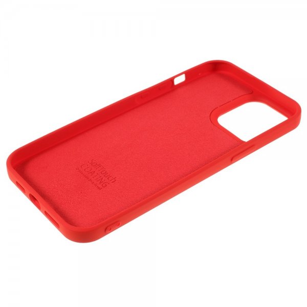 X-Level iPhone 14 Pro Skal Liquid Silicone Röd