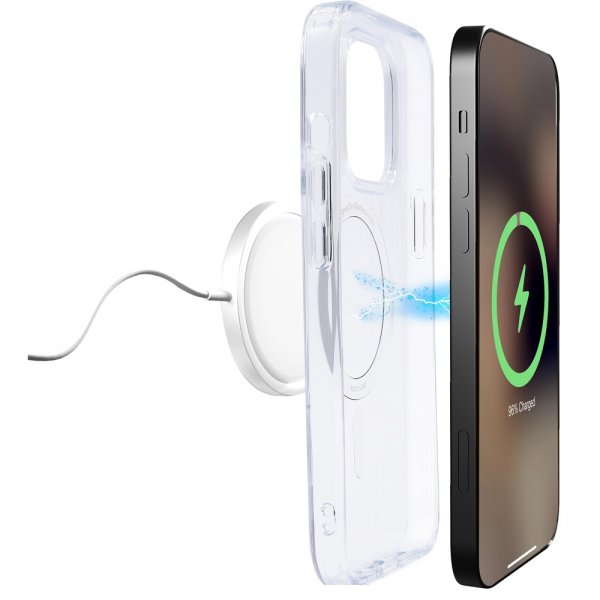 Puro iPhone 14 Pro Skal LITE MAG Transparent