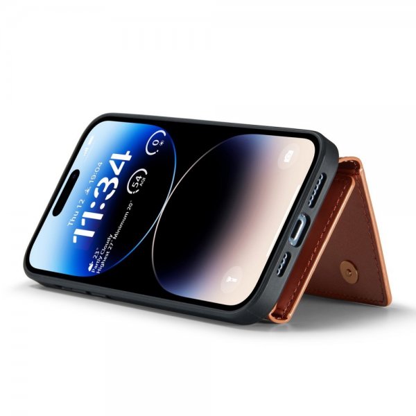 Dg.Ming iPhone 14 Pro Skal M3 Series Löstagbar Korthållare Guld