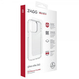 ZAGG InvisibleShield iPhone 14 Pro Skal med Skärmskydd Glass Elite 360