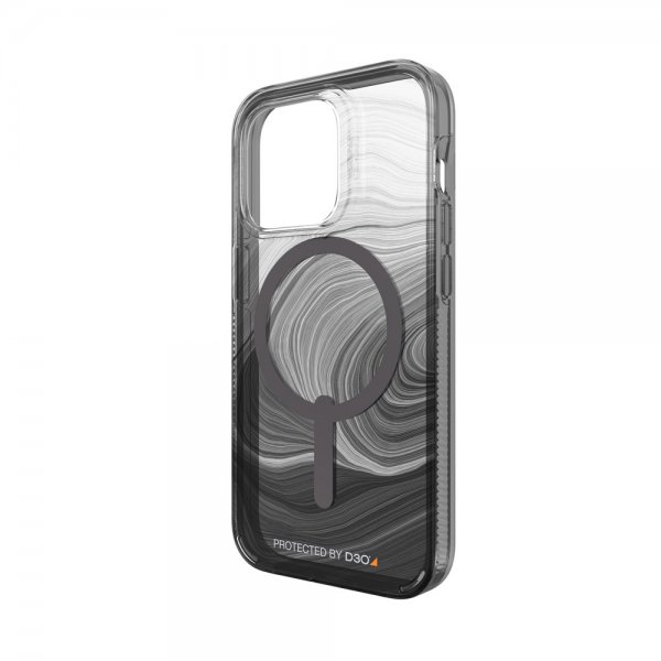 Gear4 iPhone 14 Pro Skal Milan Snap Black Swirl