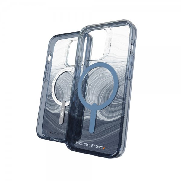Gear4 iPhone 14 Pro Skal Milan Snap Blue Swirl