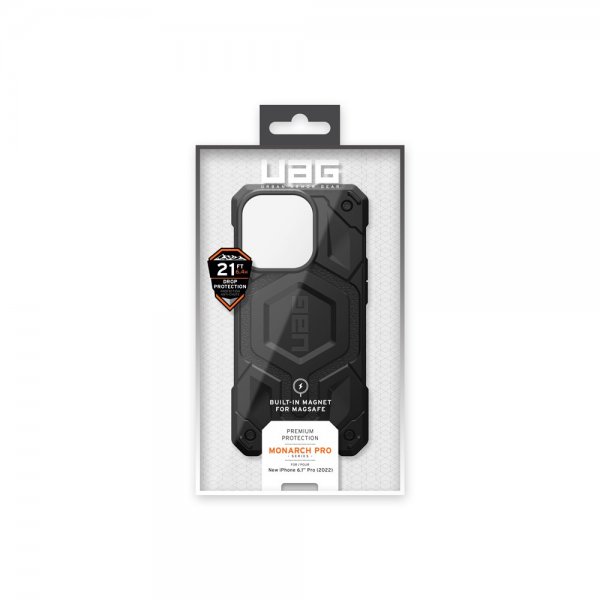 Urban Armor Gear (UAG) iPhone 14 Pro Skal Monarch Pro MagSafe Svart