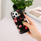 iPhone 14 Pro Skal Motiv Rosor