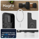 Spigen iPhone 14 Pro Skal Optik Armor MagFit Svart