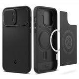 Spigen iPhone 14 Pro Skal Optik Armor MagFit Svart