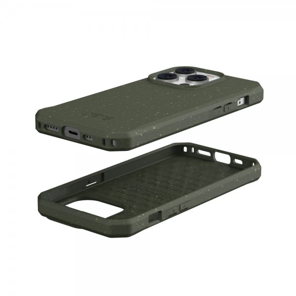 Urban Armor Gear (UAG) iPhone 14 Pro Skal Outback Biodegradable Cover Olive
