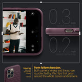 Caseology iPhone 14 Pro Skal Parallax Mag Burgundy Bean