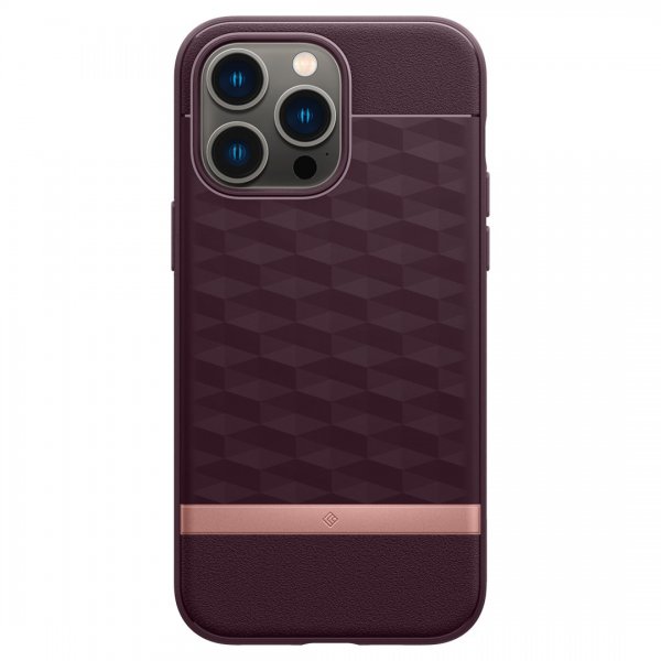 Caseology iPhone 14 Pro Skal Parallax Mag Burgundy Bean
