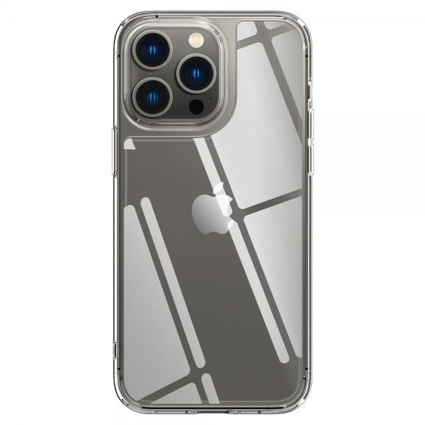 Spigen iPhone 14 Pro Skal Quartz Hybrid Crystal Clear