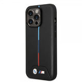 BMW iPhone 14 Pro Skal Quilted Svart