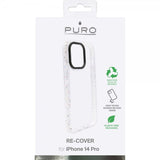 Puro iPhone 14 Pro Skal RE-COVER Vit Transparent