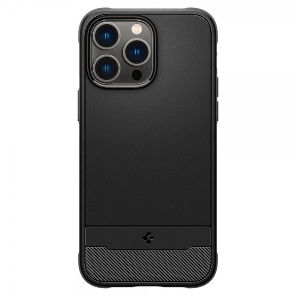 Spigen iPhone 14 Pro Skal Rugged Armor MagFit Matte Black