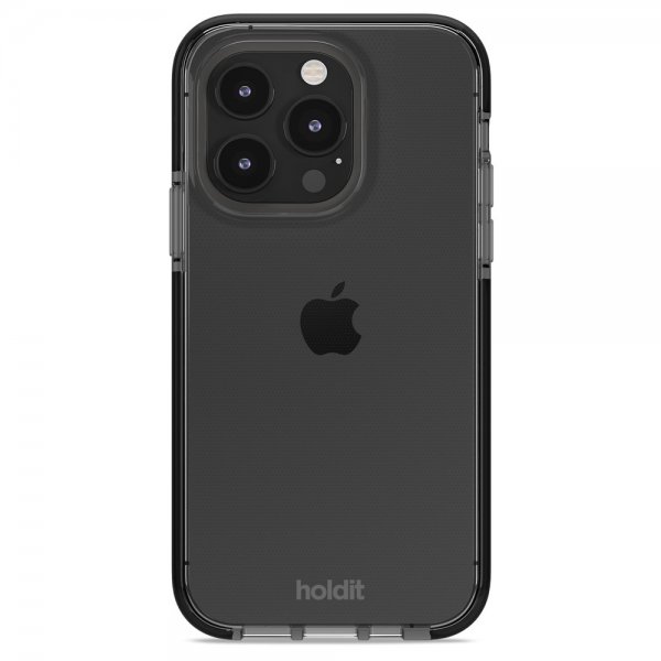 Holdit iPhone 14 Pro Skal Seethru Svart