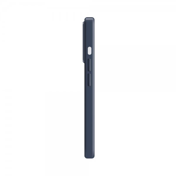 Xqisit iPhone 14 Pro Skal Silicone Case Mörkblå
