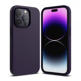 Ringke iPhone 14 Pro Skal Silicone Deep Purple