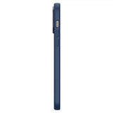 Spigen iPhone 14 Pro Skal Silicone Fit MagFit Navy Blue