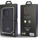 Audi iPhone 14 Pro Skal Silicone Svart
