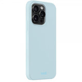 holdit iPhone 14 Pro Skal Silikon Mineral Blue