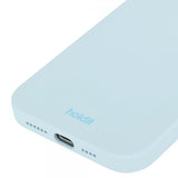holdit iPhone 14 Pro Skal Silikon Mineral Blue