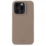 holdit iPhone 14 Pro Skal Silikon Mocha Brown
