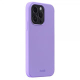 Holdit iPhone 14 Pro Skal Silikon Violet